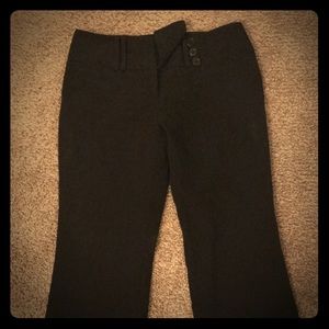 Black slacks